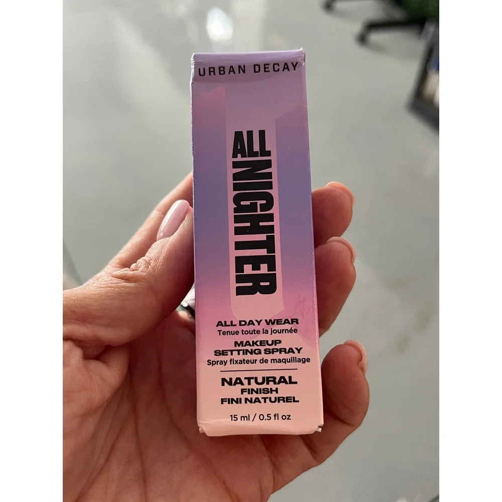 Urban Decay All Nighter Setting Spray Natural Finish 15ml Travel Size New Sealed